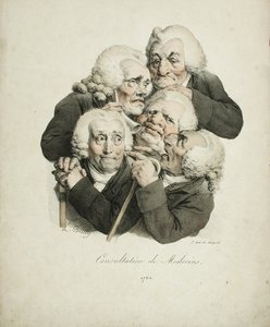 डॉक्टरों का परामर्श, 1823 द्वारा लुई लियोपोल्ड बोइली