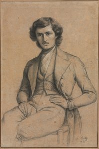 पोर्ट्रेट ऑफ़ ए यंग मैन, 1837। द्वारा लुई लियोपोल्ड बोइली