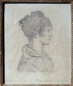 जोसेफिन डी ब्यूहरनाइस का प्रोफाइल पोर्ट्रेट (1763-1814) लुइस लियोपोल्ड बोइली द्वारा ड्राइंग (1761-1845) 1793 सन। 0.17x0.21 मीटर मालमाइसन, महल संग्रहालय द्वारा लुई लियोपोल्ड बोइली