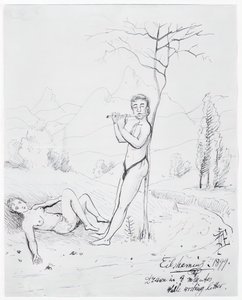 देहाती, 1899. द्वारा लुई मिशेल एल्सहेमियस