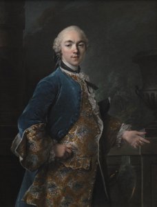 फ्रेडरिक क्रिश्चियन क्रैग का पोर्ट्रेट (1726-1763) द्वारा लुइस टोके