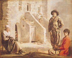 किसानों को उनके घर से पहले, c.1641