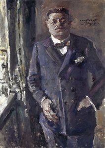 फ्रेडरिक एबर्ट का पोर्ट्रेट 1871-1925, जर्मन रीच के अध्यक्ष, 1924। द्वारा लोविस कोरिंथ