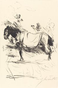 रीटफर्ड राइडिंग-हॉर्स, 1916। द्वारा लोविस कोरिंथ