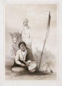 1844 में कैंप में गवर्नर जनरल के सूट से जुड़े फकीर द्वारा लोवेस डिकिंसन