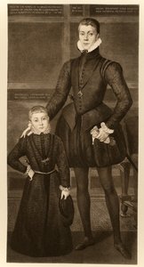 हेनरी, लॉर्ड डार्नली (1545-1567) और उनके भाई चार्ल्स (1555-1576) ने &39;जेम्स I और VI&39; से, मन्ज़ी जॉयंट डीएन कंपनी पेरिस, 1904 (कोलोटाइप) द्वारा मुद्रित
