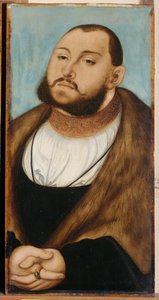 जॉन फ्रेडरिक I, सक्सोनी के निर्वाचक (1503-1554), क्रैनाच, लुकास, द एल्डर (1472-1553) द्वारा। लकड़ी पर तेल द्वारा लुकास द एल्डर क्रैनाच