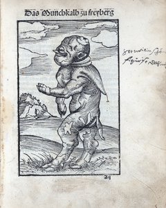क्रैनाच, लुकास, द एल्डर (1472-1553) द्वारा फ्रीबर्ग का भिक्षु बछड़ा (दास मोएनकाल्ब ज़ू फ्रीबर्ग)। वुडकट द्वारा लुकास द एल्डर क्रैनाच