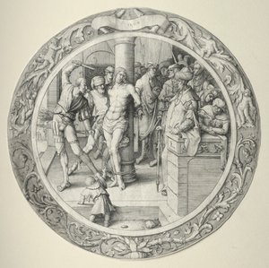 द राउंड पैशन: द फ्लैगेलैशन, 1509। द्वारा लुकास वैन लेडेन