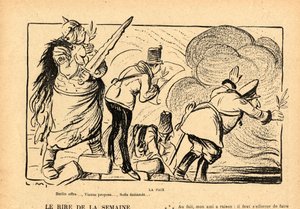 ले रीयर रूज, बी एंड डब्ल्यू में व्यंग्य द्वारा लुसिएन मेटिवेट