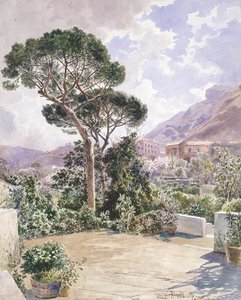 Castellamare (पेंसिल और पानी के रंग का)
