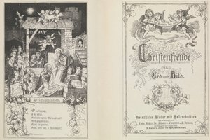 गीत और चित्र में ईसाई आनंद, 1855।