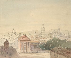 मिलान का दृश्य, 1820-84।