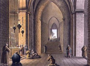 वर्जिन मैरी का मकबरा, जेरूसलम, पब। विलियम वाट्स द्वारा द्वारा लुइगी (बाद में) मेयर