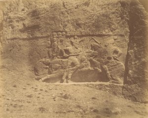 4 [नक्श-ए रुस्तम, पर्सेपोलिस के पास], 1840-60 के दशक। द्वारा लुइगी पेस