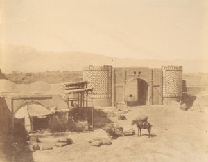 [सरकार का द्वार, तेहरान, ईरान], 1840-60 के दशक।