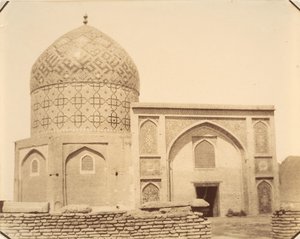 [नासिर-एद्दीन शाह की मस्जिद, तेहरान, ईरान], 1840 से 60 का दशक।