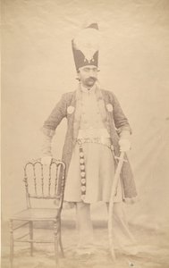 नासिर अल-दीन शाह, सीए। 1852-55।