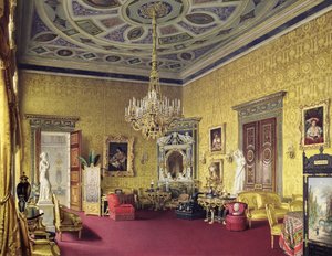 1859 में Tsarskoye Selo में कैथरीन पैलेस में ल्यों हॉल