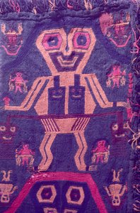 कपड़ा, पैराकास संस्कृति, पेरू, 2015।