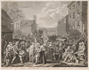 मार्च से फिंचली वर्ष 1746 में हॉगर्थ के बाद, 1750। द्वारा ल्यूक सुलिवन