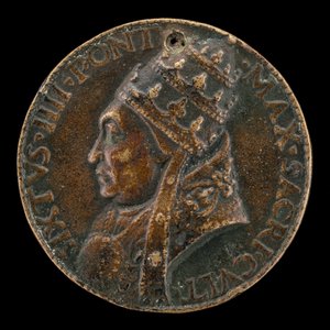 सिक्सटस IV फ्रांसेस्को डेला रोवरे, 1414-1484, पोप 1471 [विपरीत]।