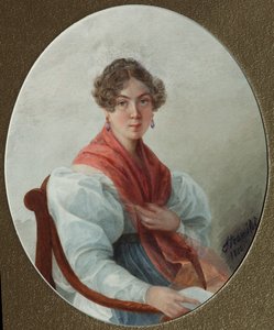 एनए वासिलीवा का पोर्ट्रेट, 1835
