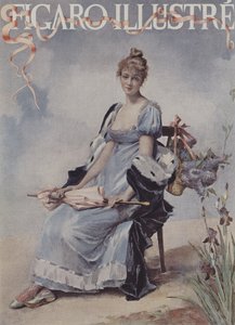मई फूल (मई फूल)। शानदार फिगारो का कवर, मई 1894