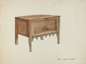छाती, सी। 1937. द्वारा माजेल जी. क्लाफलिन