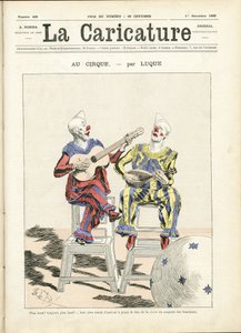ला कैरिकेचर (1880) के कवर के लिए मैनुअल ल्यूक (1854-1919) का चित्रण द्वारा मैनुअल ल्यूक
