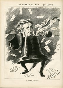 ला कैरिकेचर (1880) के कवर के लिए मैनुअल ल्यूक (1854-1919) का चित्रण द्वारा मैनुअल ल्यूक