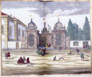 कास्टेलज़ो, 1743 में उड़ना द्वारा MarcAntonio दाल रे
