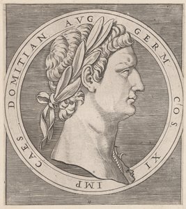 रोमन भव्यता का दर्पण: डोमिनिटियन, द ट्वेल्व कैसर से, सीए। 1500-1534।, सीए। 1500-1534। द्वारा मार्केंटोनियो रायमोंडी