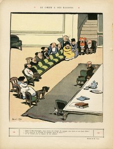 Le Rire . में मार्सेल कैपी (1865-1941) द्वारा चित्रण
