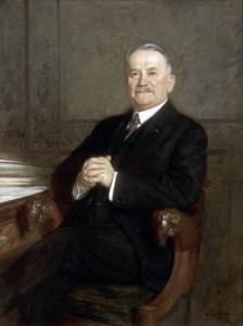 गैस्टोन डौमगॉर का पोर्ट्रेट 1863-1937 द्वारा मार्सेल आंद्रे बस्केट
