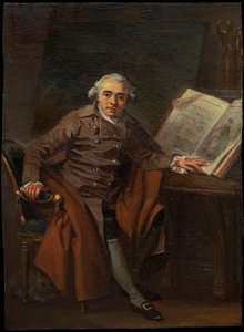जीन-जैक्स लाग्रेनी का पोर्ट्रेट 1739-1821, सी। 1787. द्वारा मार्गेराइट जेरार्ड