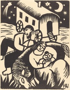 रेस्टिंग जिप्सियां, 1918।
