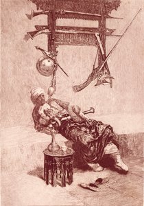 टंगेर की मूर (उत्कीर्णन) द्वारा मारियानो (बाद में) Fortuny