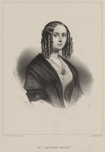 लुईस कोलेट, 1843।