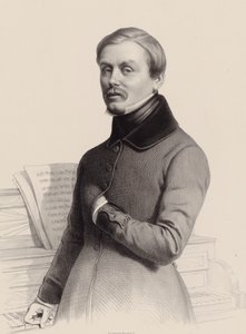 ऑर्गेनिस्ट और संगीतकार हिप्पोलीटे मोनपौ का पोर्ट्रेट 1804-1841, 1841।
