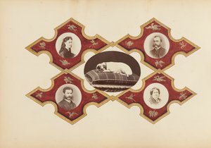 मैडम बी एल्बम, 1870 का दशक। द्वारा मेरी ब्लैंच हेनेले फोरनेयर