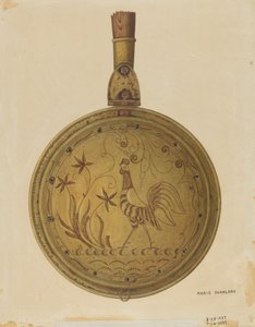 वार्मिंग पैन, 1937।