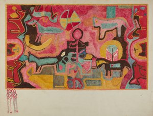 हुक्ड रग, सी। 1937.