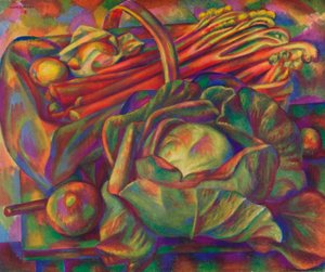 गोभी और Rhubarb Savoy ग्रीन, 1929 1930 द्वारा मार्क गर्टलर