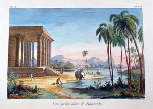 टिनलेवेल्ली, भारत का एक दृश्य, 1828