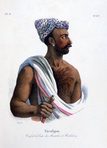 पांडिचेरी पुडुचेरी में जाति प्रमुख, भारत, 1828