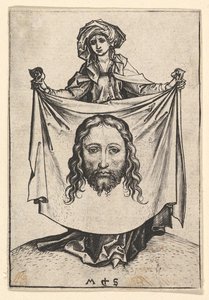 सेंट वेरोनिका, सीए। 1435-1491। द्वारा मार्टिन शॉन्गॉउर