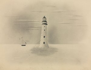 एड्डिस्टोन लाइटहाउस, 1840।