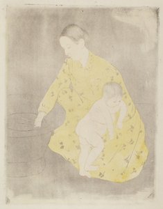 द बाथ, 1890-1891। द्वारा मैरी कसाट