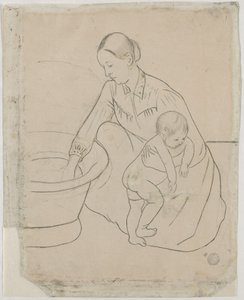 द बाथ [वर्सो], 1890-1891। द्वारा मैरी कसाट